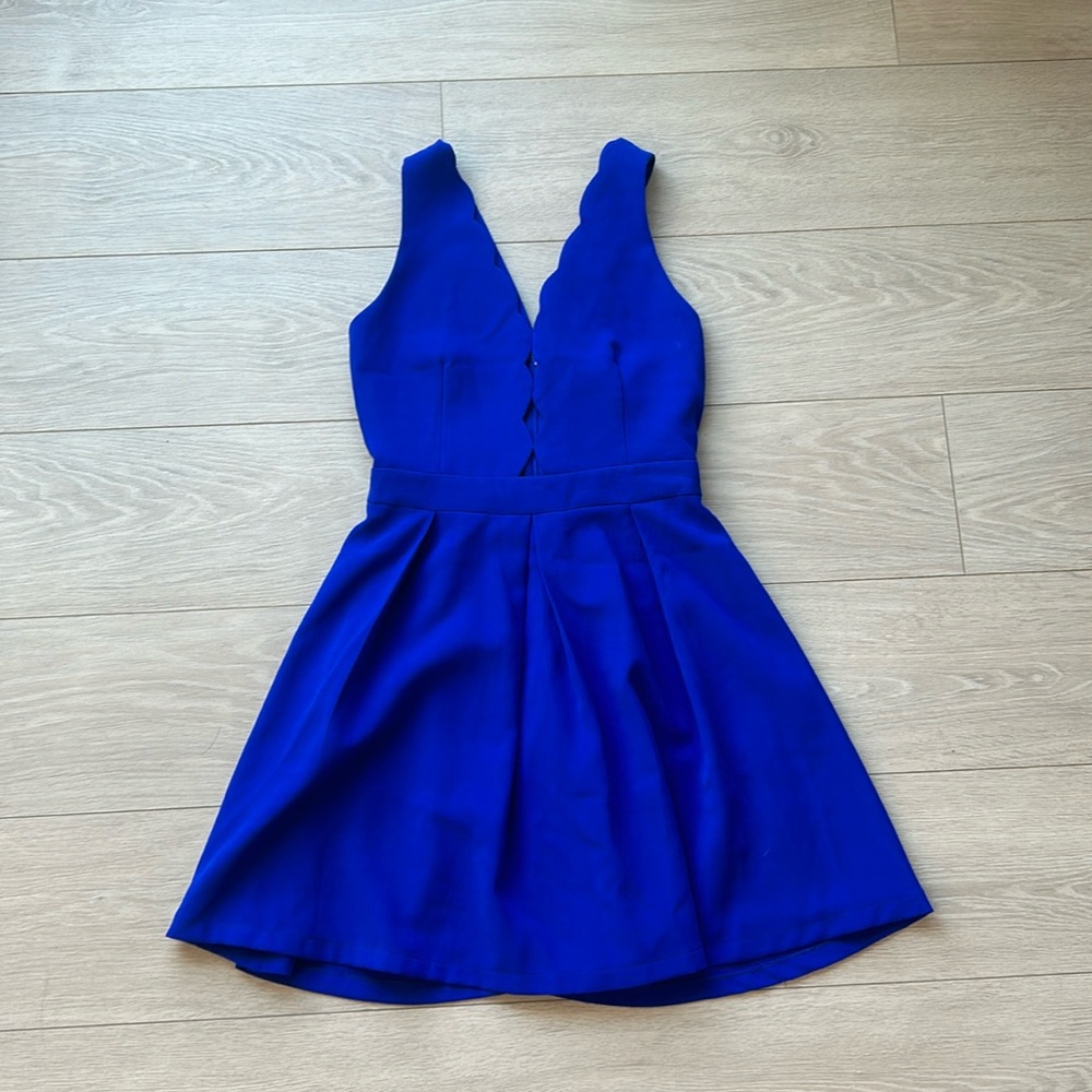 Royal Blue Adeline Rae mini dress size M